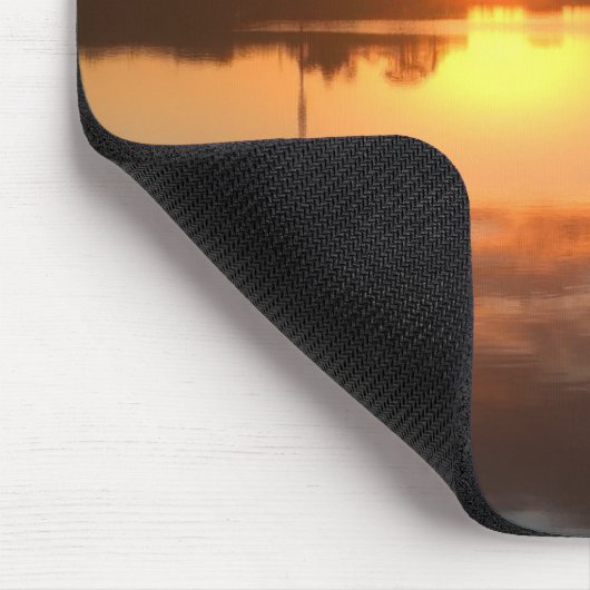 Orange Sunrise Mousepad (Ecke)