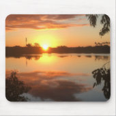 Orange Sunrise Mousepad (Vorne)