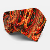 Orange sunset krawatte (Gerollt)