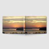 Orange Sunset Retirement Celebration Gästebuch (Voll)