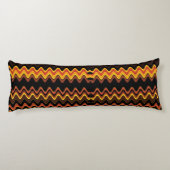 ORANGE SUNSET WAVES SEITENSCHLÄFERKISSEN (Rückseite)