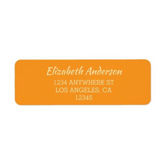 Orange Sunset Wedding (Vorne)