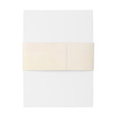 Orange Sunset Wedding Einladungsbanderole (Rückseitenbeispiel)