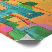 Orange Sunshine 18 x 24 Poster (Ecke)