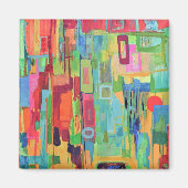 Orange Sunshine Magnet (Vorne)