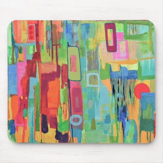 Orange Sunshine Mousepad (Vorne)