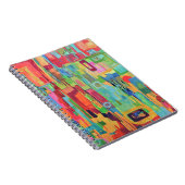 Orange Sunshine Notebook Notizblock (Rechte Seite)