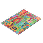 Orange Sunshine Notebook Notizblock (Linke Seite)