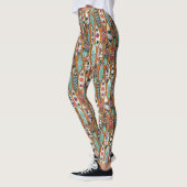 Orange Surfbretter Leggings (Links)
