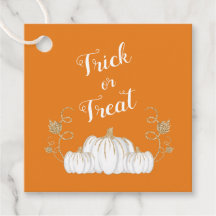 Orange süße Trick-or-Treat-Kürbis Halloween