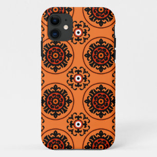 Orange-Suzani-Muster Case-Mate iPhone Hülle