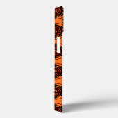 Orange Suzani Pattern Case-Mate iPhone Hülle (Rückseite / Rechts)