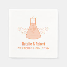Orange Sweet Chemie Paper Napkins