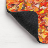 Orange Swirl Mousepad (Ecke)