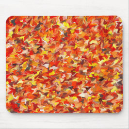 Orange Swirl Mousepad