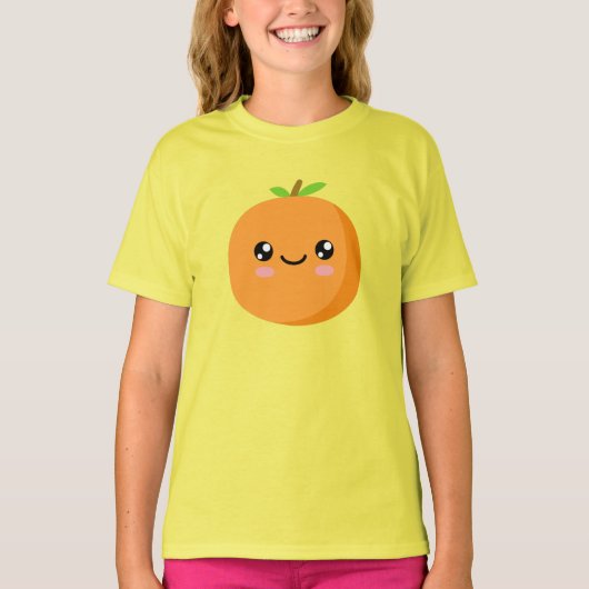 Orange T-Shirt (Vorderseite)