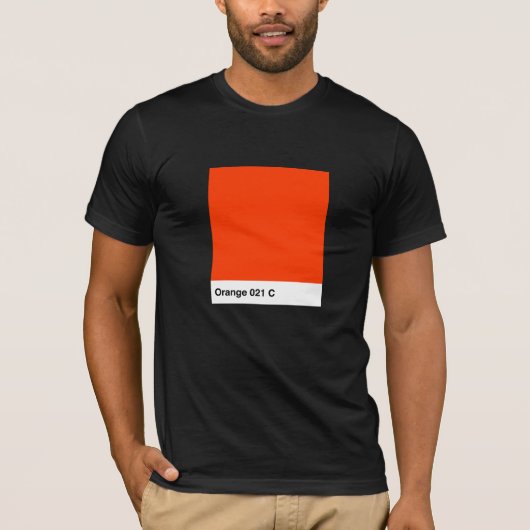 Orange T-Shirt (Vorderseite)