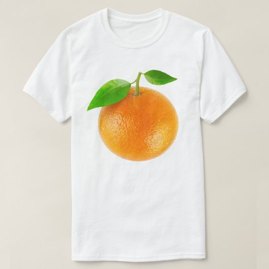 Orange T-Shirt (Design vorne)