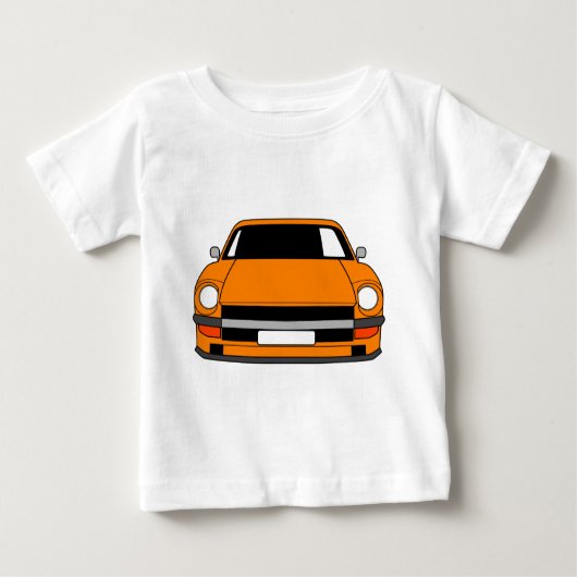 Orange T-Shirt Nissans 240z (Vorderseite)