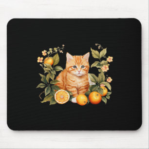 Orange Tab Funny Cat Parody Cat Lover Geschenk Küc Mousepad
