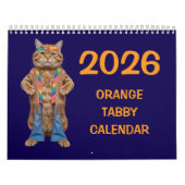 Orange Tabby Calendar Kalender (Titelbild)