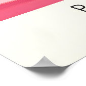 Orange Tabby Cat Art Print Matisse Style Bathroom Poster (Ecke)