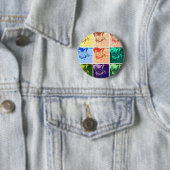 Orange Tabby Cat Button (Beispiel)