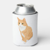 Orange Tabby Cat Dosenkühler (Kanne Vorderseite)