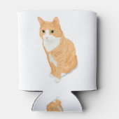 Orange Tabby Cat Dosenkühler (Rückseite)