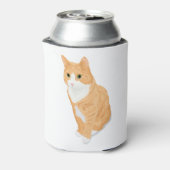 Orange Tabby Cat Dosenkühler (Kanne Rückseite)
