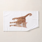 Orange Tabby Cat Handtuch (Handtuch)