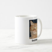 Orange Tabby Cat/Inkognito Spaß Kaffeetasse (VorderseiteRechts)