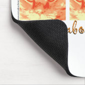Orange Tabby Cat Mousepad (Ecke)