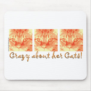 Orange Tabby Cat Mousepad