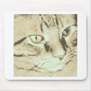 Orange Tabby Cat Mousepad