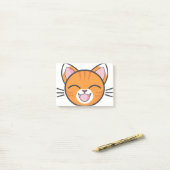 Orange Tabby Cat Orange Tabby Tabby Striped Tabby. Post-it Klebezettel (Auf Schreibtisch)