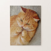 Orange Tabby Cat Puzzle (Vertikal)