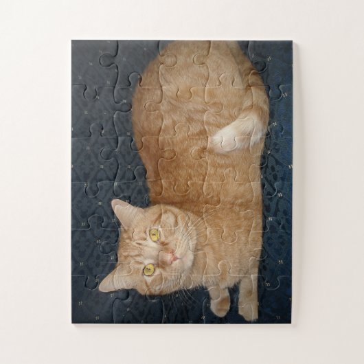 Orange Tabby Cat Puzzle (Vertikal)