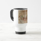 Orange Tabby Cat Reisebecher (Vorderseite Links)