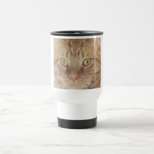 Orange Tabby Cat Reisebecher (Mittel)