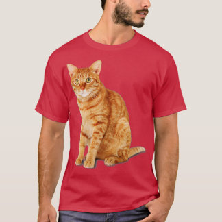 Orange Tabby Cat T-Shirt