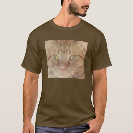 Orange Tabby Cat T-Shirt (Vorderseite)