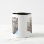 Orange Tabby Cat Tasse (Zentrum)