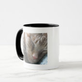 Orange Tabby Cat Tasse (Vorderseite Links)