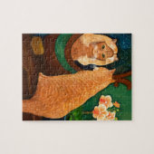 Orange Tabby Cat und Mirror Puzzle (Horizontal)