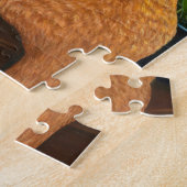 Orange Tabby Cat und Mirror Puzzle (Seite)