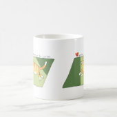 Orange Tabby Cat You are Sunbeam on the Carpet Kaffeetasse (Mittel)