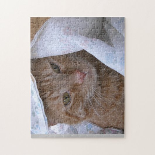 Orange Tabby Cutness Puzzle (Vertikal)