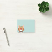 Orange Tabby-Hipster-Katze scherzt Posten-it® Post-it Klebezettel (Büro)