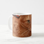 Orange Tabby Kaffeetasse (Vorderseite Links)